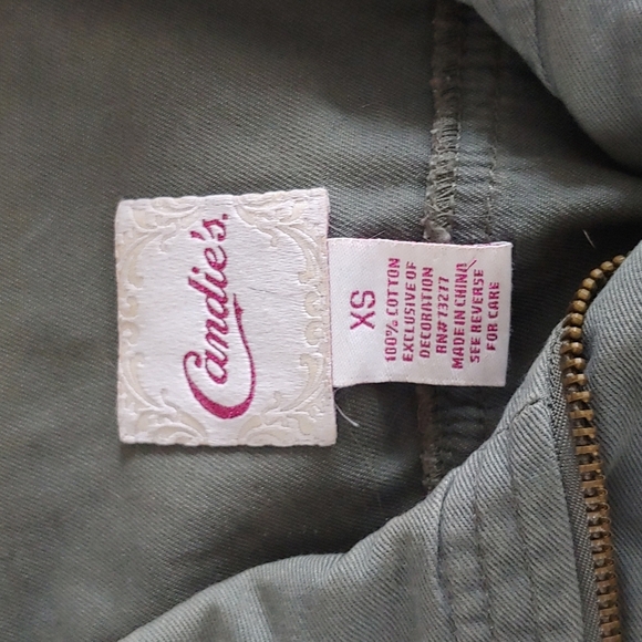 CANDIE'S MILITARY JACKET XS - Picture 4 of 6